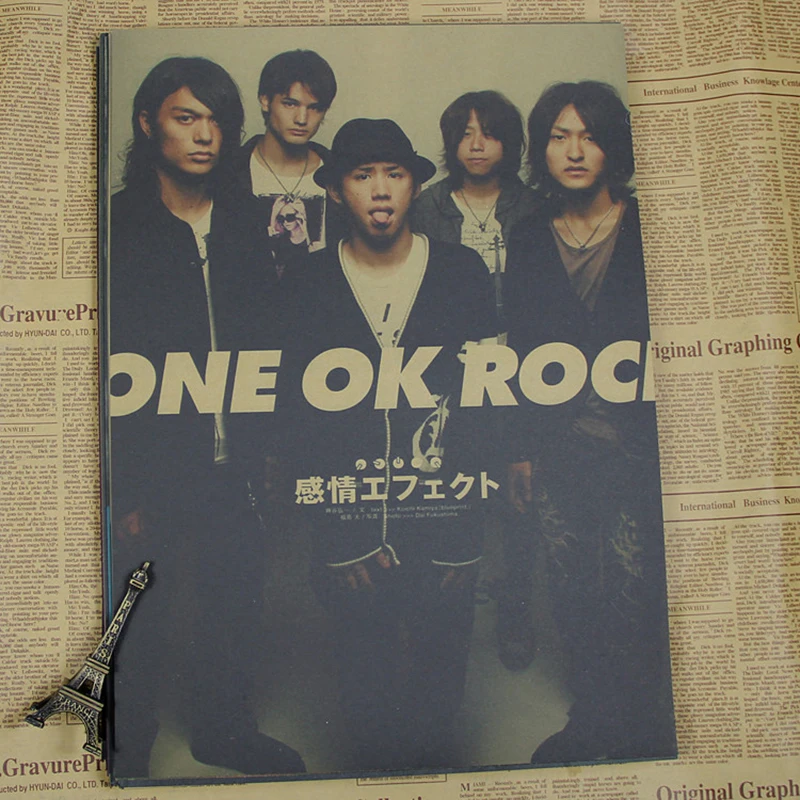 COSY MOMENT ONE OK ROCK Janpanese Rock Band ВИНТАЖНЫЙ ПЛАКАТ Ретро украшение дома кафе настенная декоративная живопись постер QT374