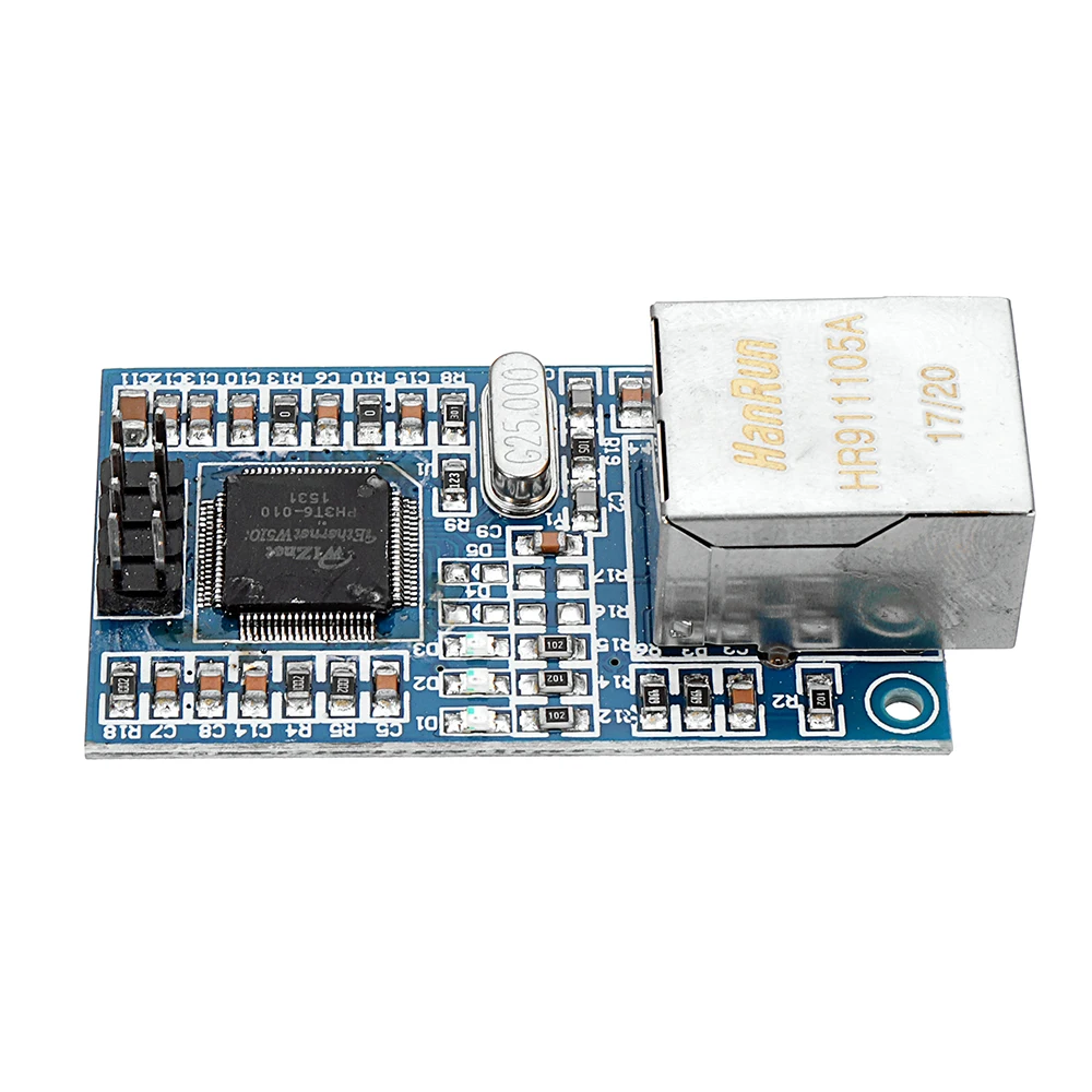 

W5100 Ethernet Network Module Network Expansion Board TCP/IP/SPI Interface Compatible For Arduino W5100 Ethernet Network Module