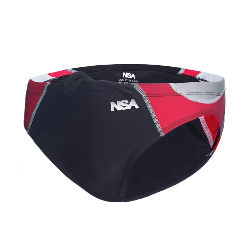 

Male trigonometric nsa swimming brief professional child adult swiming jammer racing swim shorts