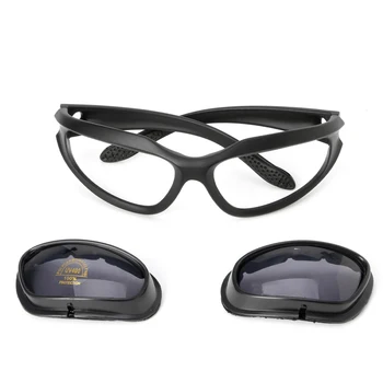

Polarized Motorcycle Lens Sun Glasses Protective Goggles Sports Wrap Riding Running Cycling Biker Windproof