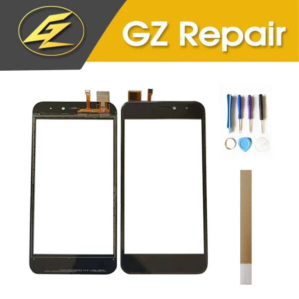 

5.0" For Fly FS526 Power Plus 2 Touch Screen Sensor Glass Digitizer Front Glass Black White Color With Tools Tape