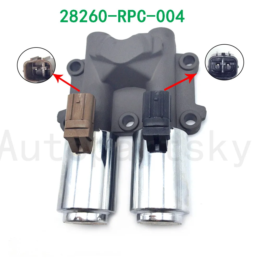 OEM 28260-RPC-004, 28260RPC004, A90428F, DFX37H передача Двойной линейный соленоид Подходит для Honda Civic 2006-2011