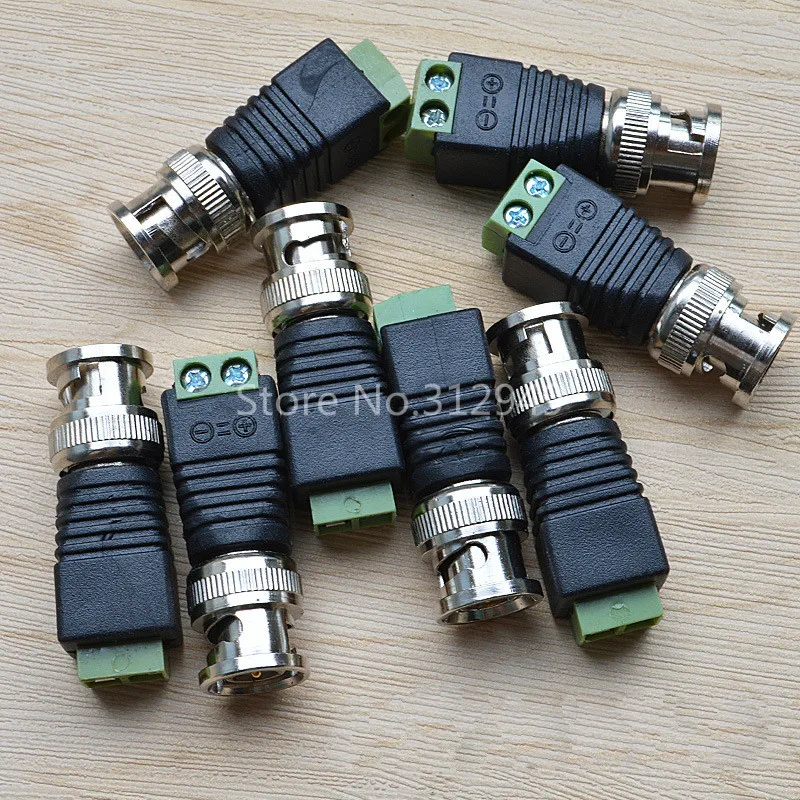 imágenes para 100 unids/lote bnc conector coaxial bnc twist, para un sistema de seguridad cámara coaxial cat5 coaxil cámara cctv accesorios imágenes para 100 unids/lote bnc conector coaxial bnc twist, para un sistema de seguridad cámara coaxial cat5 coaxil cámara cctv accesorios