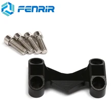 FENRIR Мотоцикл CNC алюминиевый руль стояки верхняя крышка Ручка Бар жир стояк Крепление зажим для Kawasaki Z125
