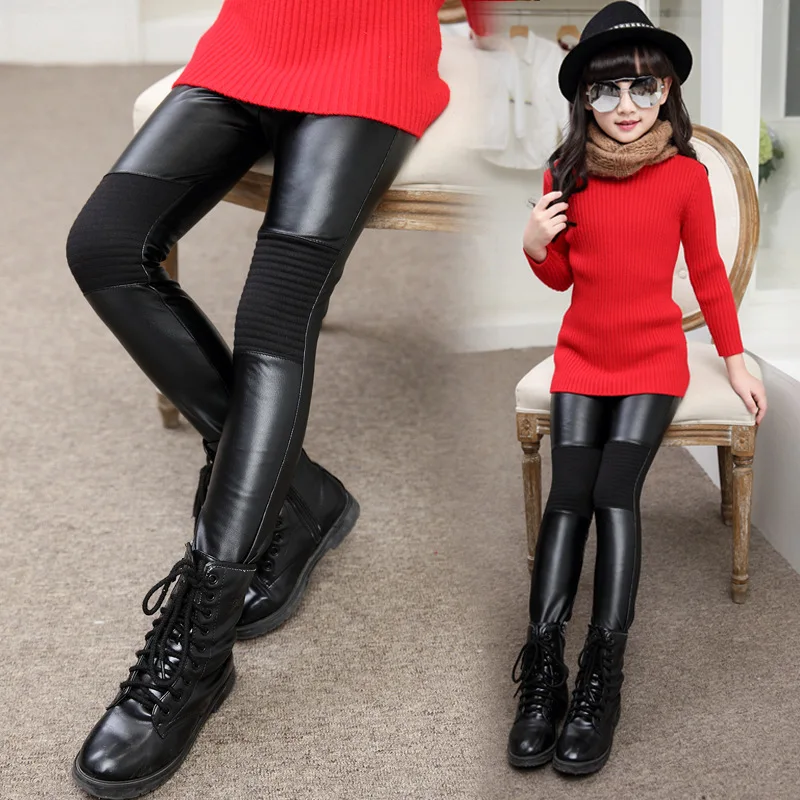 leder leggings kinder h