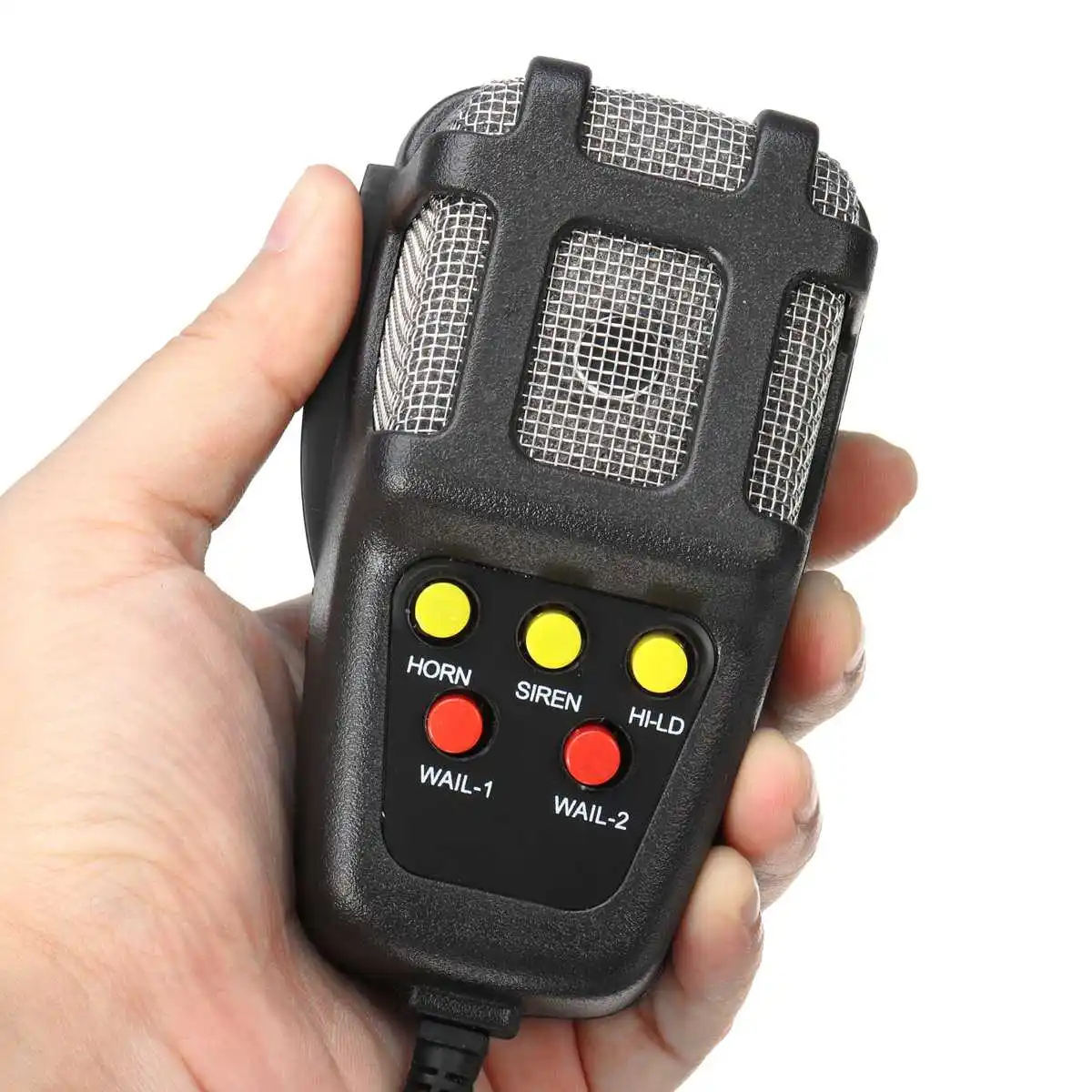 12 V 300db гудок сирены Динамик для авто автомобиль сигнализация рога с микрофоном громкий громкоговоритель с сиреной 5 звуков 60 Вт