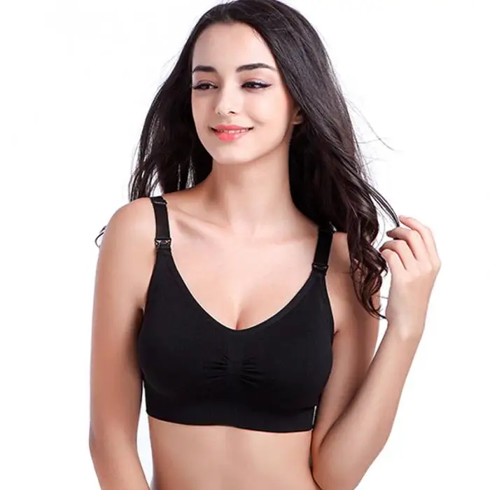 2019 женский бюстгальтер большого размера Bralette Bra1 шт Передняя поперечная боковая пряжка беспроводной кружевной бюстгальтер для женщин
