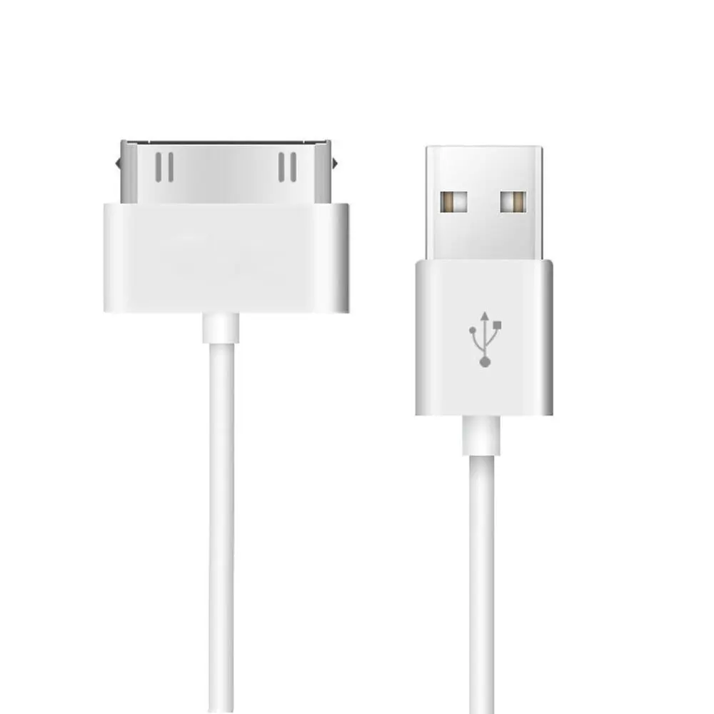 NYFundas usb кабель для зарядки и передачи данных для iphone 4 4s ipod nano ipad 2 3 iphone 4 s 30 pin 1 м Шнур usb кабель для зарядки кабель