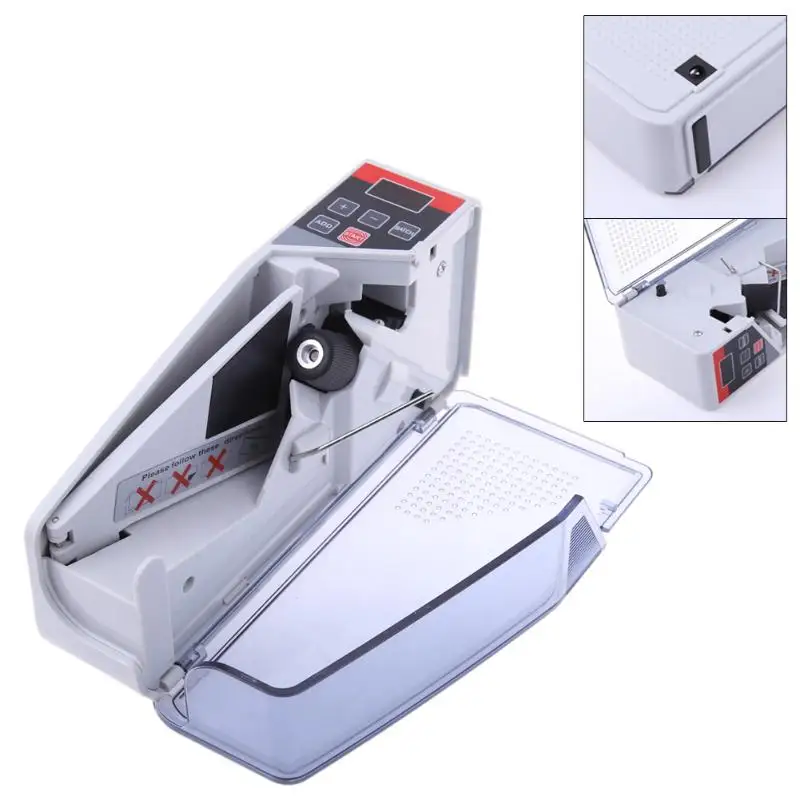 Mini Portable Handy Money Counter for most Currency Note Bill Cash Counting Machine EU-V40 Financial Equipment Counters