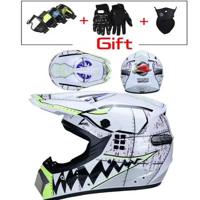 Free shipping off road mountain full face Motobiker Helmet Classic
