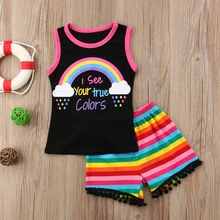 Новинка г.; топы с цветочным принтом для новорожденных девочек; футболка; штаны; шорты; летняя одежда; комплект одежды; модный тренд; милая Прямая поставка