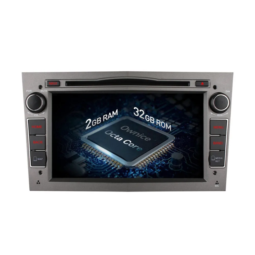 Best vehicel 2 din car radio gps Android 6.0 with bluetooth USB car dvd For Vauxhall Opel Astra H G J Vectra Antara Zafira  wifi 4G 3
