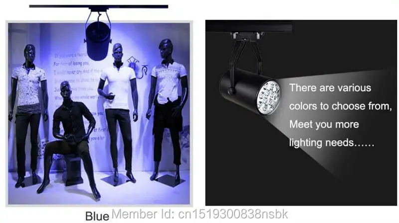 Anos de Garantia Lote Epistar Chip 3 ce Rohs 7 w Dimmable Levou Faixa Spot Light Bulb Spotlight Ferroviário 10 Pçs - 11 (10 Pçs lote) Epistar Chip 3 Anos