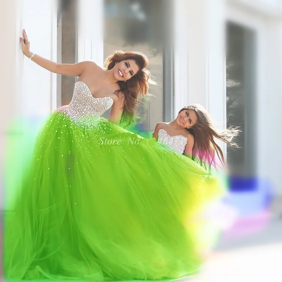 Lime Green Sparkly Dress Discount, 55 