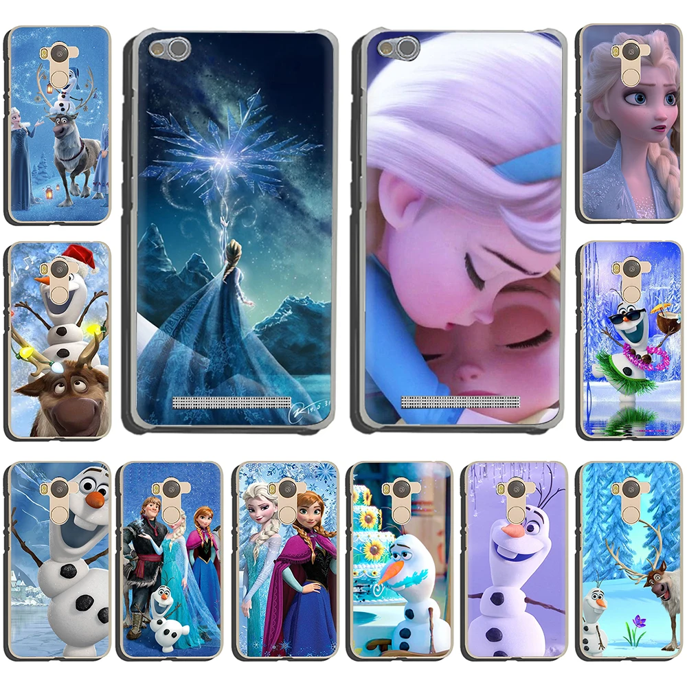 

Frozen Hard Phone Cover Case for Redmi 4X 4 5 6 7A GO Note5 6 7 8 K20 Pro