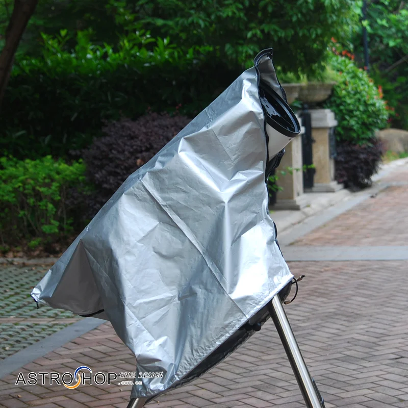 Capa de Poeira Telescópio ao ar Capa de Observação Telescópio Astronômico Livre Proteção Solar Anti-orvalho Luz Danos Eclipse 2 Telescópio astronômico capa de poeira telescópio ao