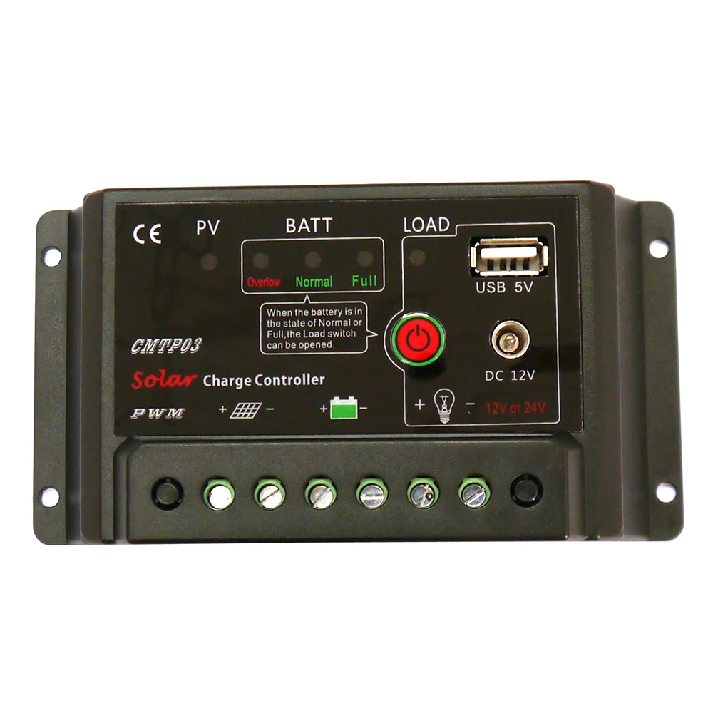 

MAYLAR 10A 20A Solar Cell Controller 12V 24V Auto PWM Battery Charge Regulator for off Grid System