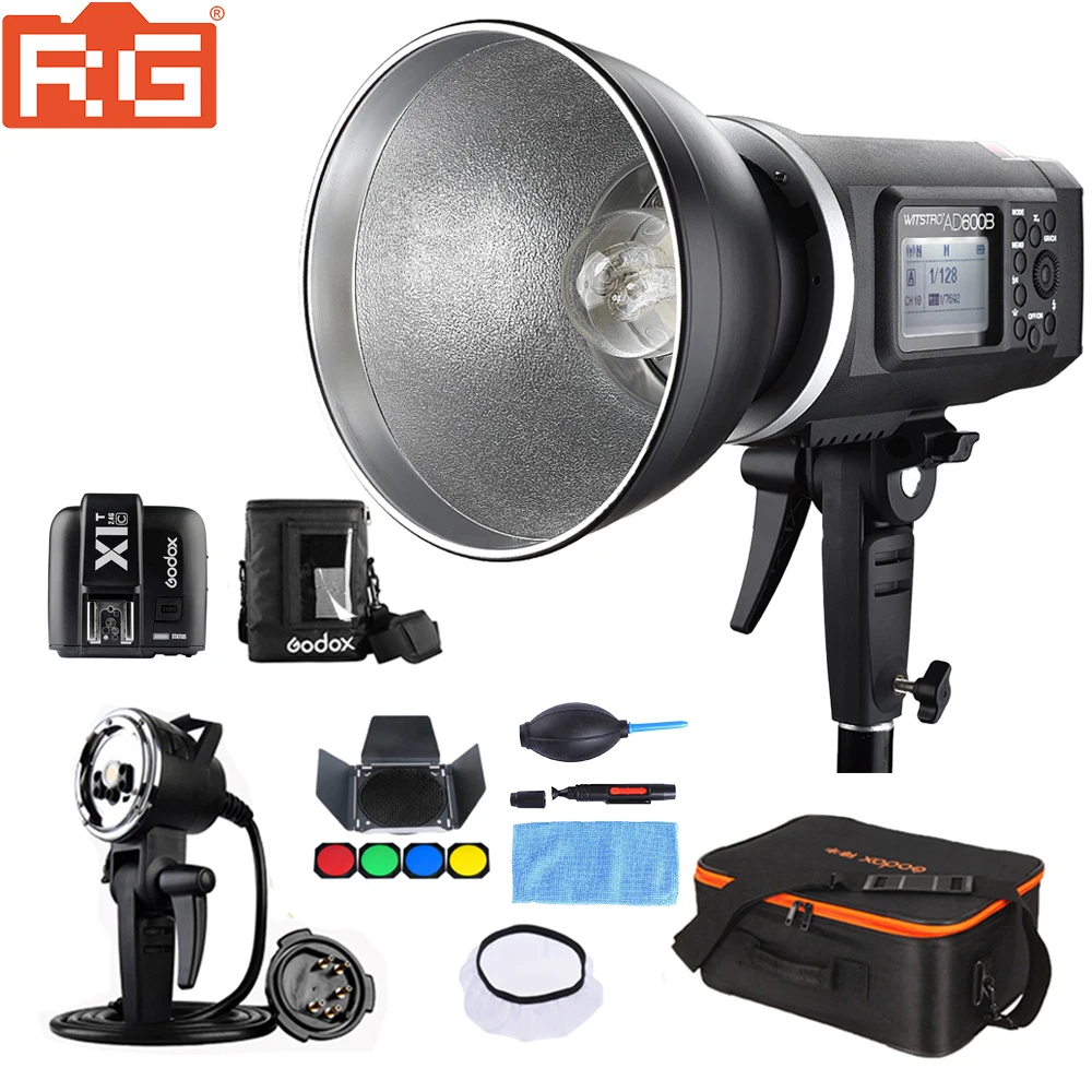 Godox AD600B 600Ws TTL High Speed Sync Outdoor Flash Strobe Light with
