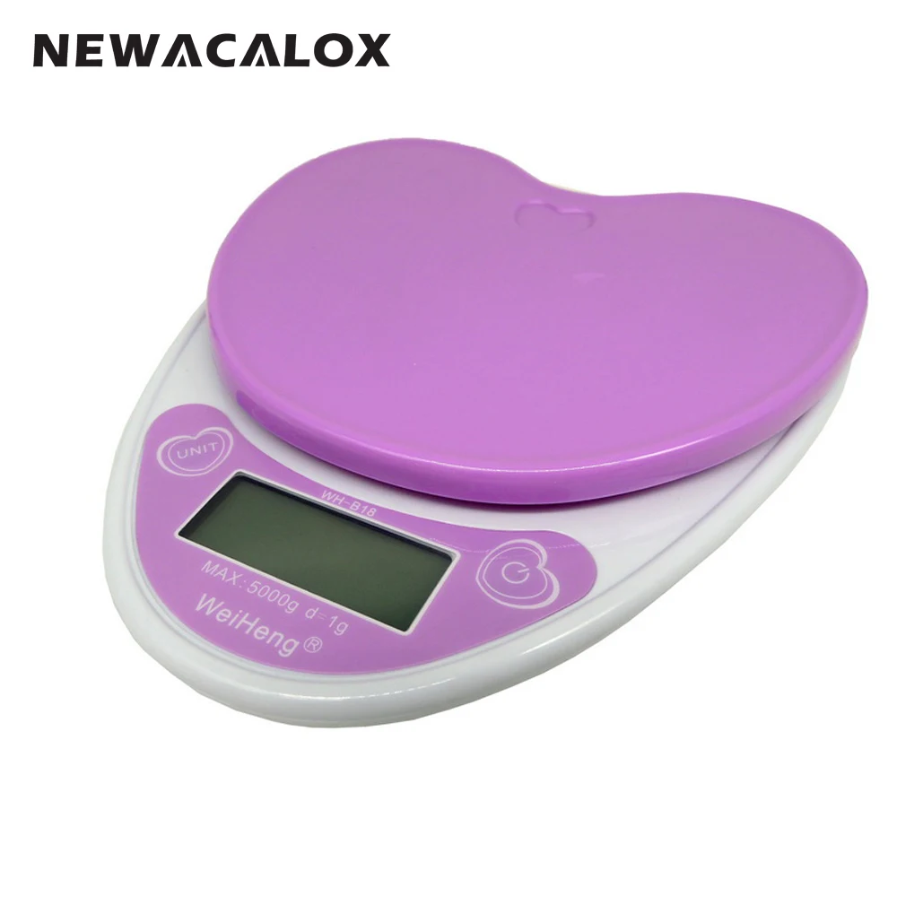 Buy NEWACALOX Electronic Kitchen Scale Protein Diet
