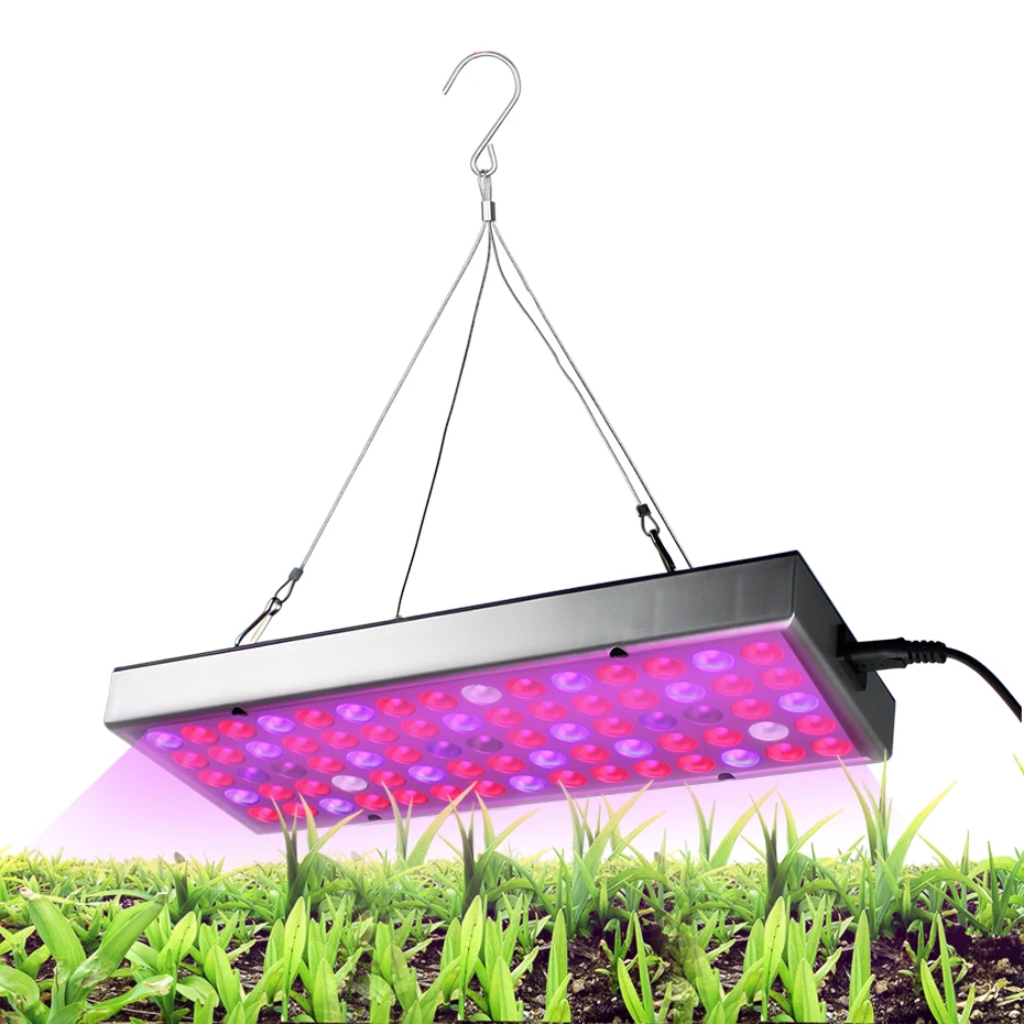 

Grow Led Full Spectrum Lamp For Plants Led Plant Grow Lights Panel Adjustable Hanger For Plants Vegetation Herbs Indoor Lighting