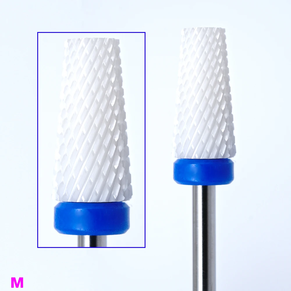 Маникюрный педикюрный инструмент аксессуары керамический сверло для ногтей, аксессуары для полировального устройства фреза оборудование Электрический пилка для ногтей
