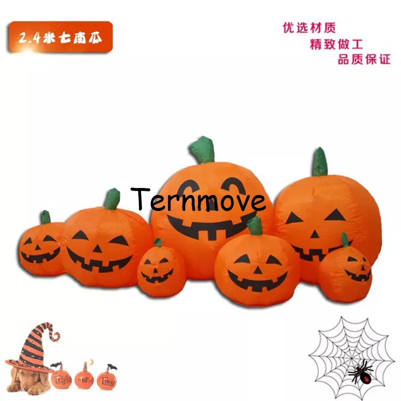

Giant Pumpkin Lantern Halloween Inflatable Toys New Year Party Props For Children Christmas Gift Yard Garden Deco Blow Up