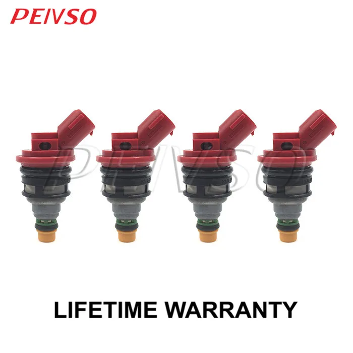 

4x 16611-AA141 Renovation fuel injector for SUBARU FORESTER 1998 / IMPREZA 1995~1998 / LEGACY 1992~1999 2.5L H4