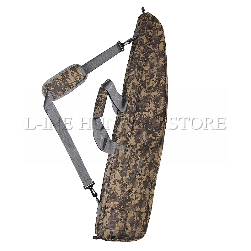 

US Army Military Combat Airsoft Gun Case Tactical Rifle Gun Bag 90CM Shoulder Nylon Bag With Soft Protection Padded Gun Case