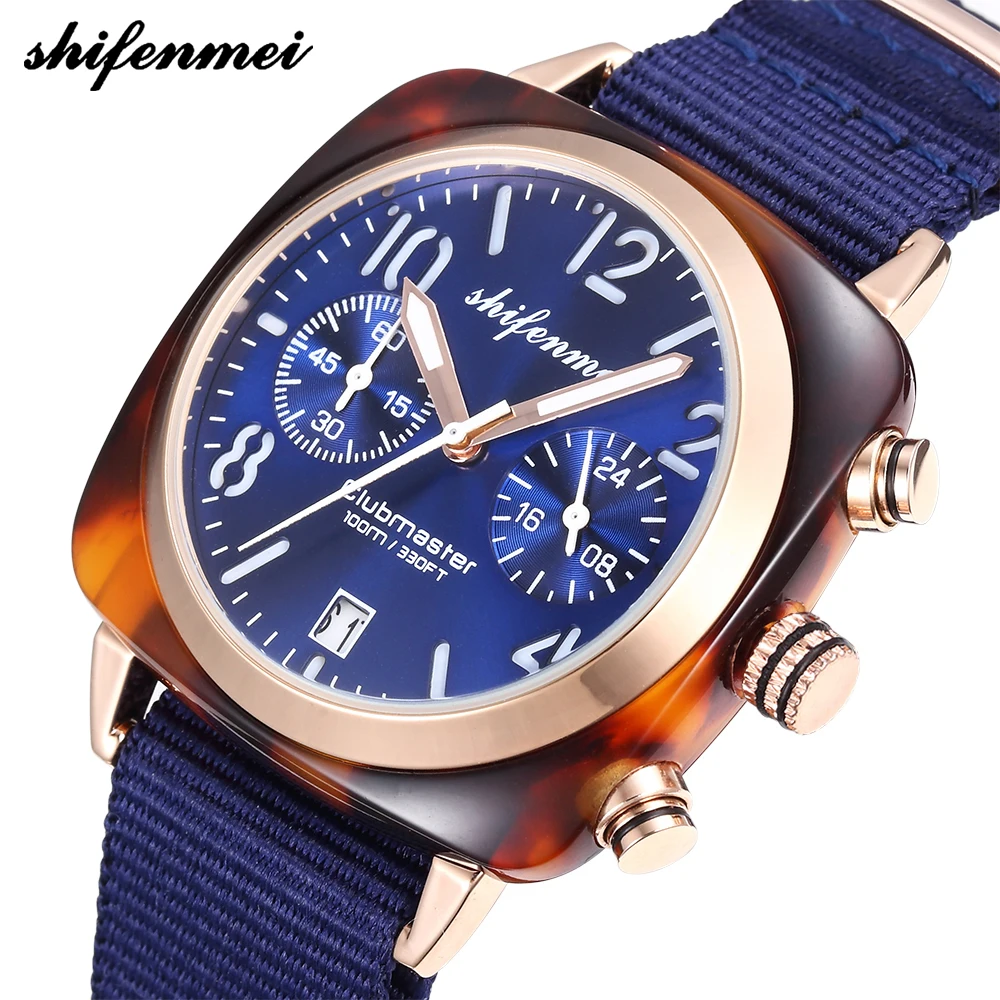 Shifenmei S1135 распродажа нейлоновый ремешок Стильные кварцевые женские и мужские
