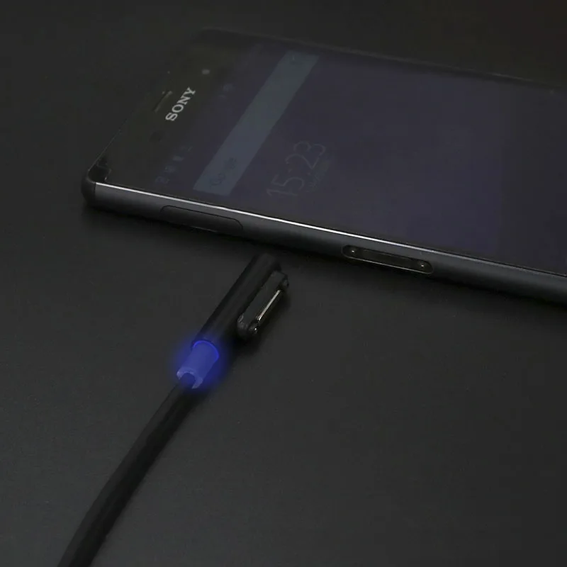 USB кабель Магнитный зарядный кабель зарядное устройство для sony Xperia Z3 L55t Z2 Z1 магнитное зарядное устройство s адаптер Кабели для мобильных телефонов