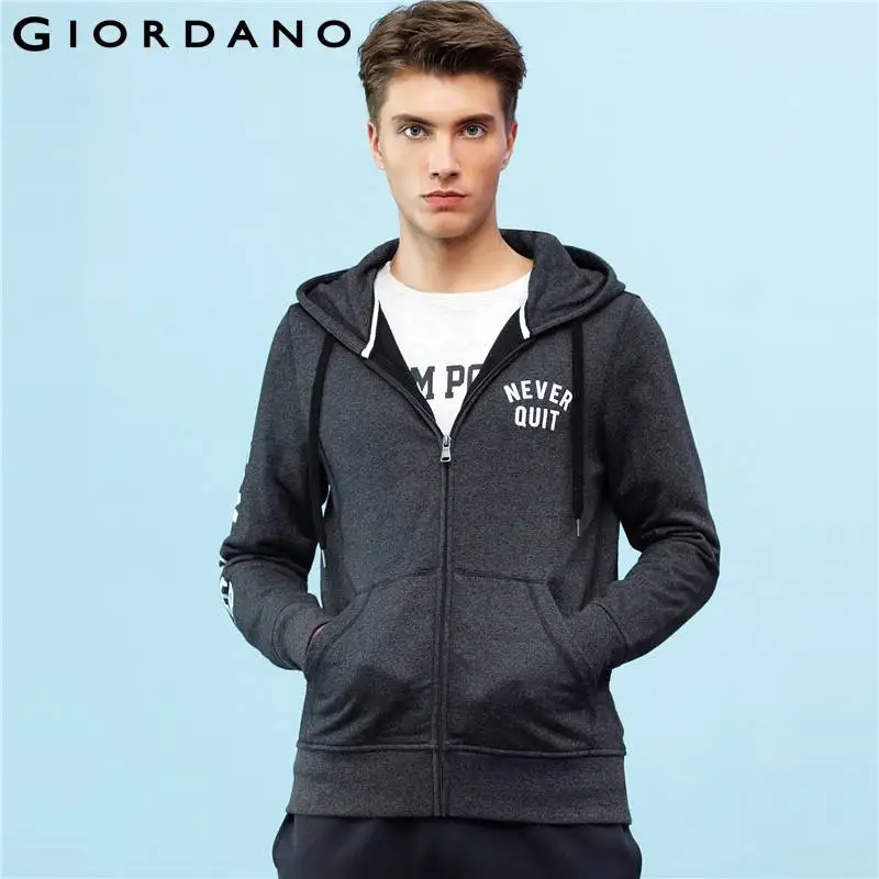 Aliexpress.com : Buy Giordano Men Letter Hoodie Fashion Long Sleeves ...