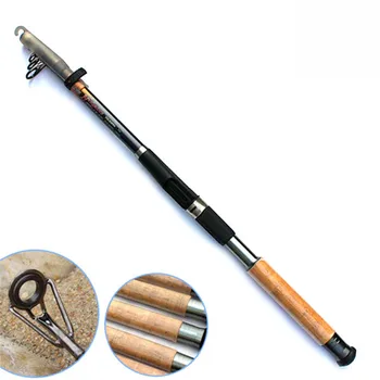 

6 segments 2.1M/2.4m Top Quality GW Apache Navigators 100% Carbon superhard spinning telescopic fishing rods carp fishing pole