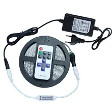 5050 LED Strip Light Dimmable 300Leds Non-waterproof With 11Key RF Remote Controller + 12V3A Power Adapter For Indoor Lighting