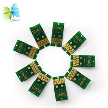 3sets/lot T8041-T8049 9 Colors Single Use Chip For Epson P6000 P7000 P8000 P9000 Ink Cartridge