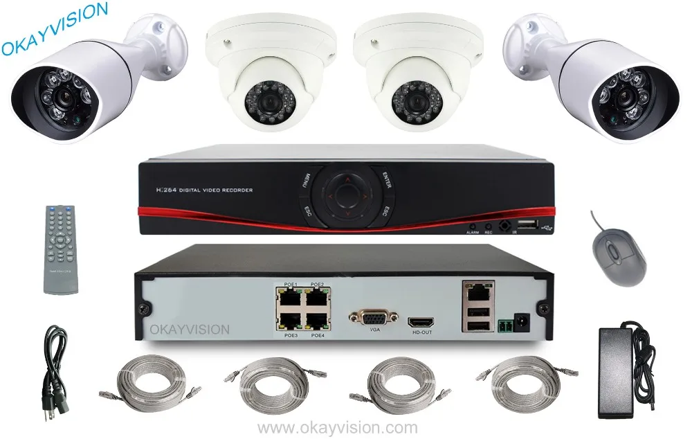 1080P Minimum Illumination SONY CMOS IP Camera Night Vision Security