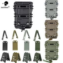 TACTIFANS Скорпион 5,56 Тактический Подсумок симметричная Модульная винтовка военно крепежный элемент для магазина ремня Molle крепление Airsoft MG26