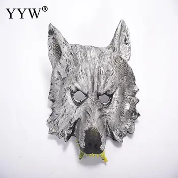 

Wolf Head Creepy Halloween Mask Party Decors Mask Costume Theater Prop Rubber Novelty Masks Mascaras Animal Masker Carnival