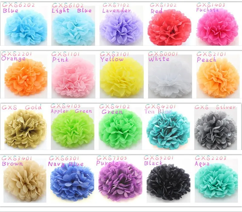 tissue pom pom