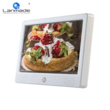 10,1 дюймов пластиковый корпус полка для магазина USB SD индукция человеческого тела новая концепция lcd digital signage