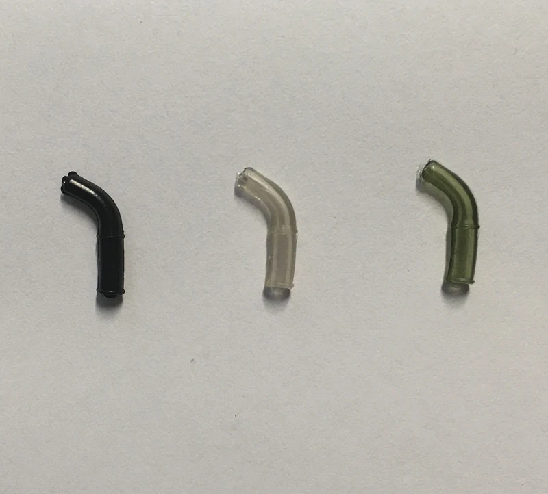 

100 x Short Line Aligner / Hook Sleeves for Carp Fishing, Hook Accessories