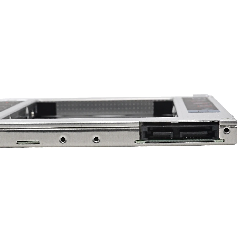 TISHRIC для Macbook Air Pro 13 "15" 17 "SuperDrive Оптический Bay 2nd HDD Caddy 9,5 мм SATA 3,0 SSD DVD HDD корпус Optibay