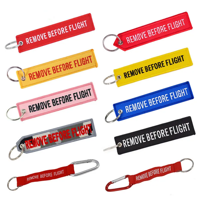 

Remove Before Flight Aviation Gifts Key Tag Key Chain for Motorcycles Scooters and Cars Key Fobs OEM Keychain Jewelry