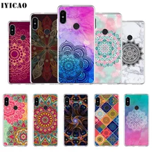 IYICAO мандала цветок Мягкий силиконовый чехол для телефона для Xiaomi Redmi 4A 5A 6A Note 7 6 5 Pro Plus Redmi 4X 5A Prime чехол