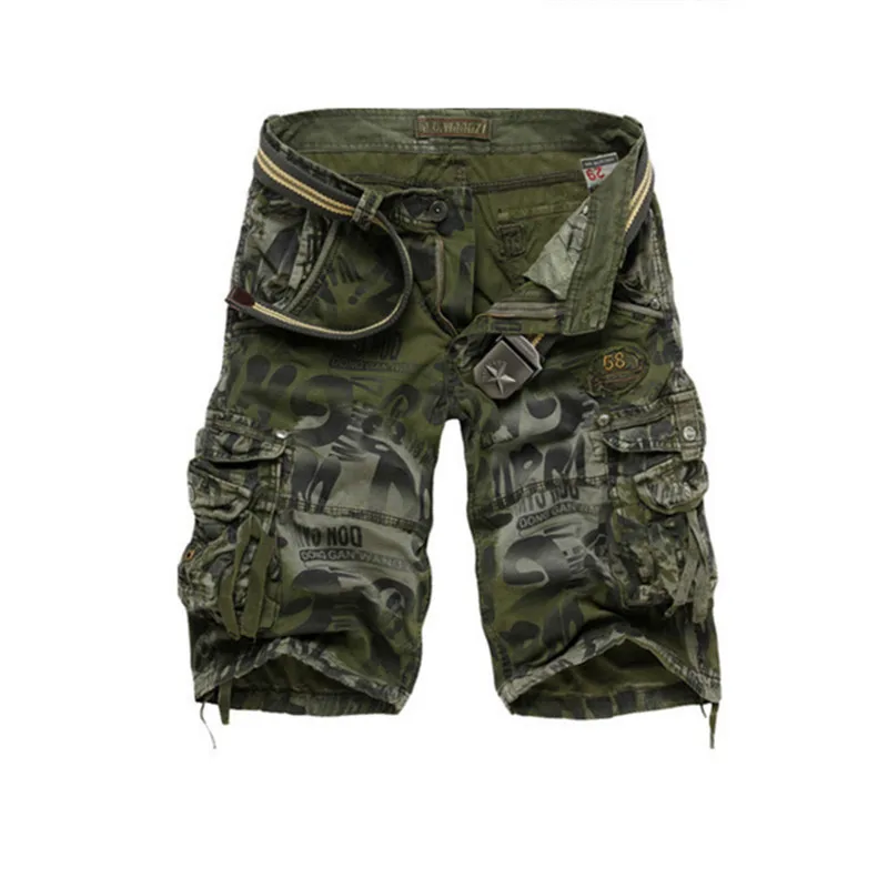 high quality Shorts Men Cool Camouflage Summer Hot Sale Cotton Casual