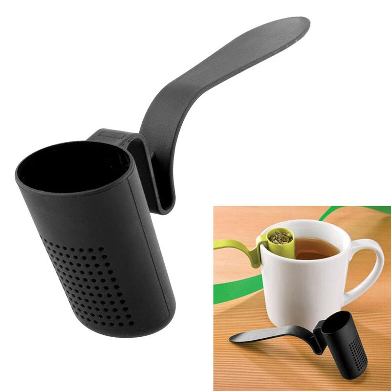 Clip On Cup Tea Strainer Infuser 1Pcs Herbal Spices Leaf Infuser