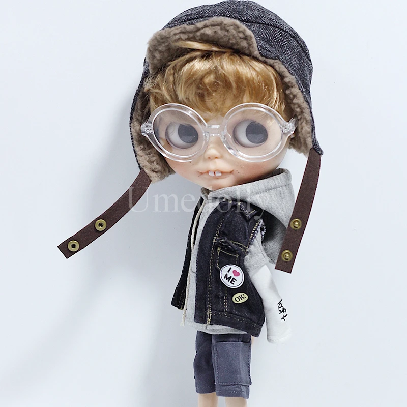 Модный ковбойский жилет из джинсовой ткани 1 шт. для Blyth Pullip Holala Azone Licca аксессуары