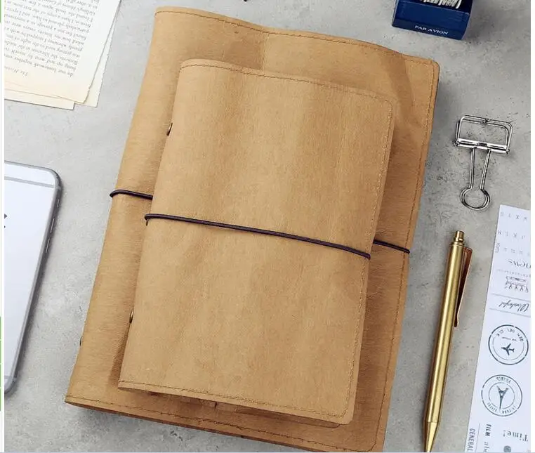 Midori Basic Style Washed Kraft Paper Cover Traveler's Notebook Cover