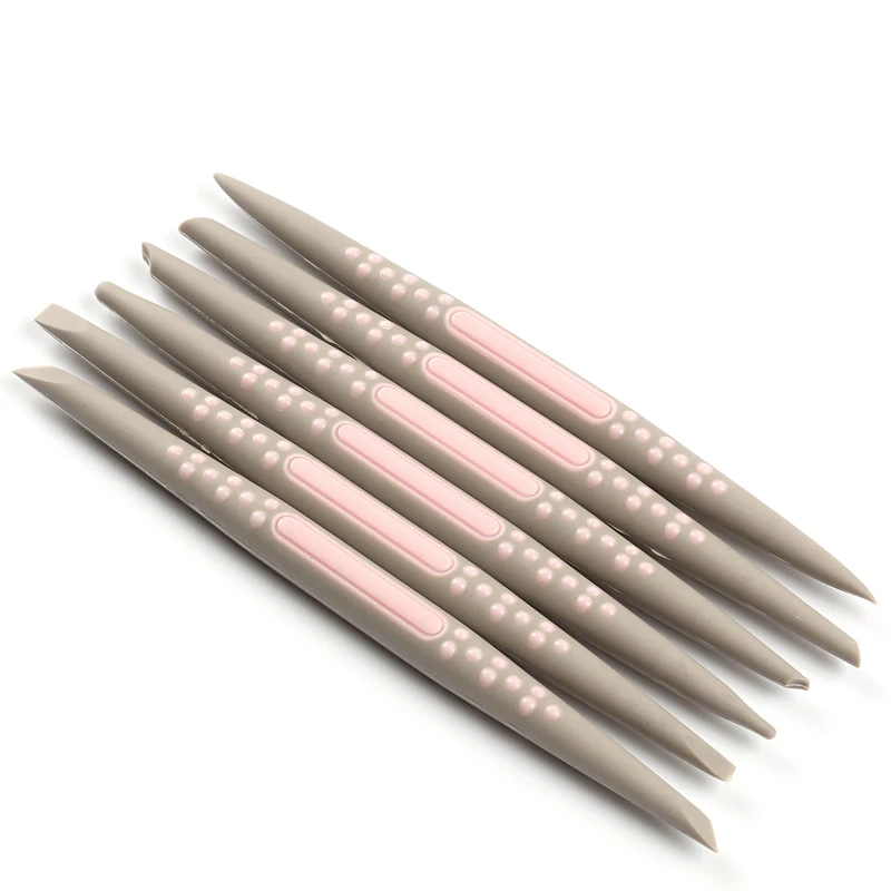 

6PCS/SET DIY Plastic Silicone Baking Cake Tools Pen Fondant Tools For Cake Decorating Modelling Tool Fondant Cookie Cutters