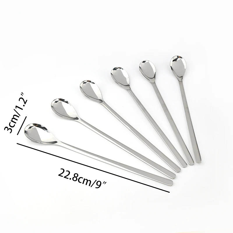 stainless coffee spoon set