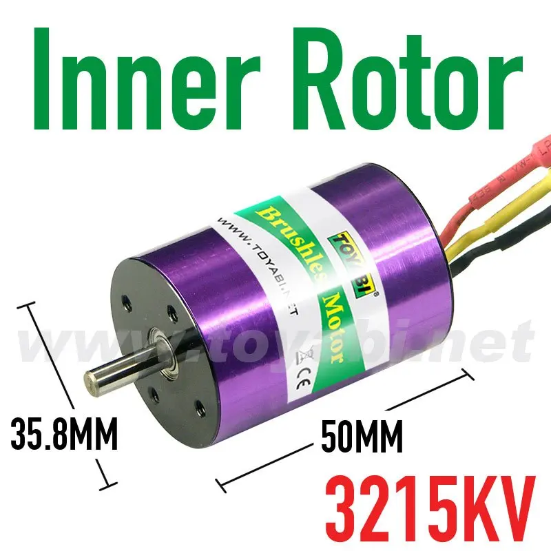 Inner Rotor,RC Brushless Motor for Car 3650 3215KVin Parts & Accessories from Toys & Hobbies on